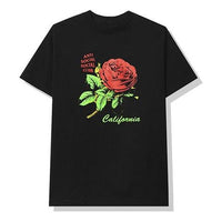 ANTI SOCIAL SOCIAL CLUB Flowers Short Sleeve Unisex Black ASSC-518
