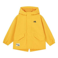 (GS) New Balance Logo Jacket Asia Sizing 'Yellow' 7AD13023-YW