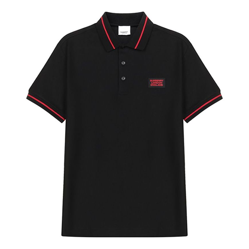 Burberry Short Sleeves Polo Shirt 'Black' 80259721
