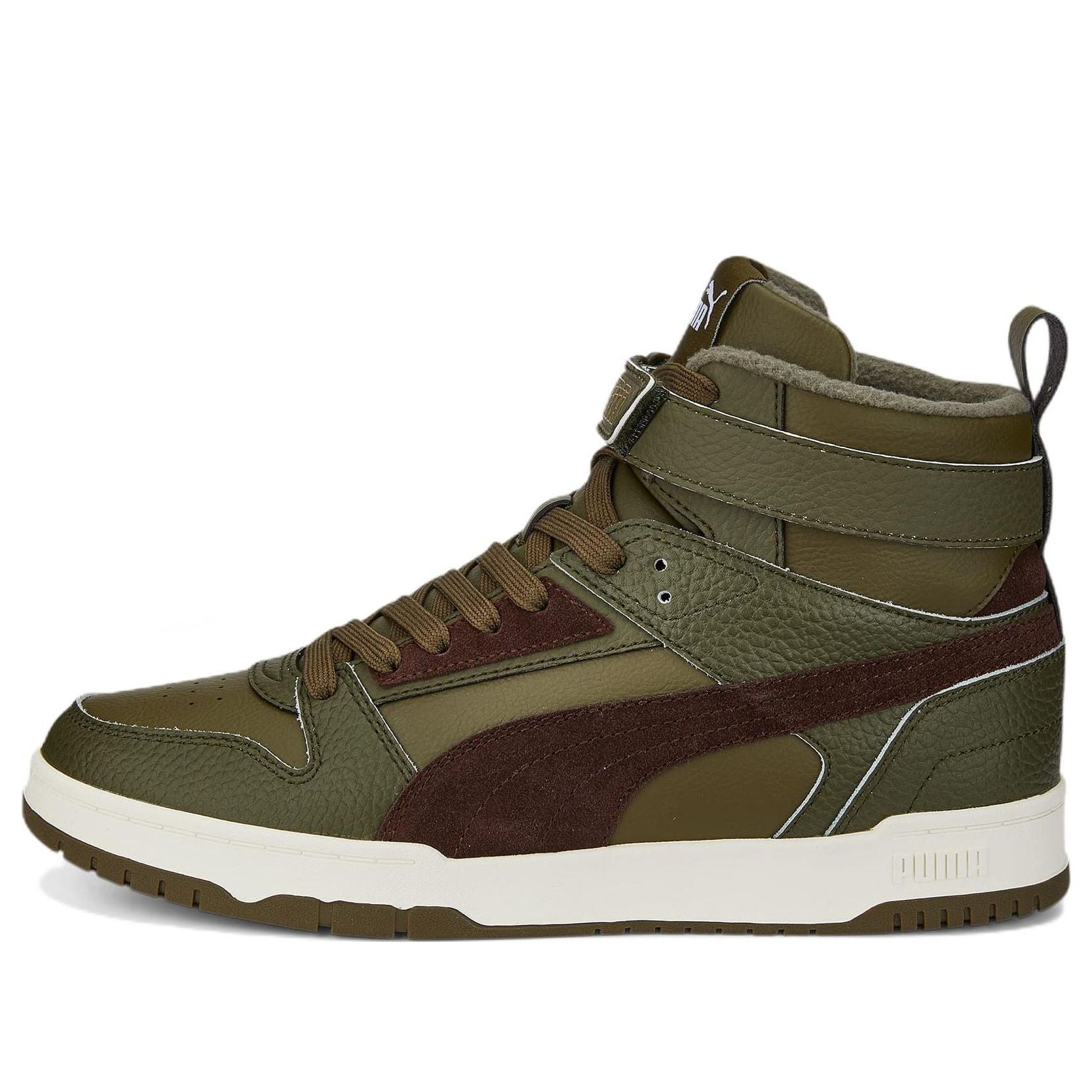 PUMA RBD Game High 'Olive Green Burgundy' 387604-01