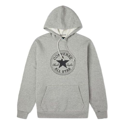 Men's Converse Logo Printing Casual Sports Knit Gray 10022802-A02