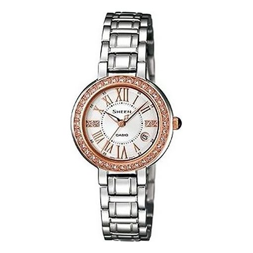 CASIO SHEEN Series Waterproof Gold/ Silver Analog SHE-4030SG-7AUDR
