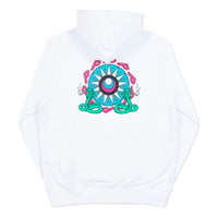 PALACE BUNNING SNAKE HOOD Back Printing Unisex White P15HD029