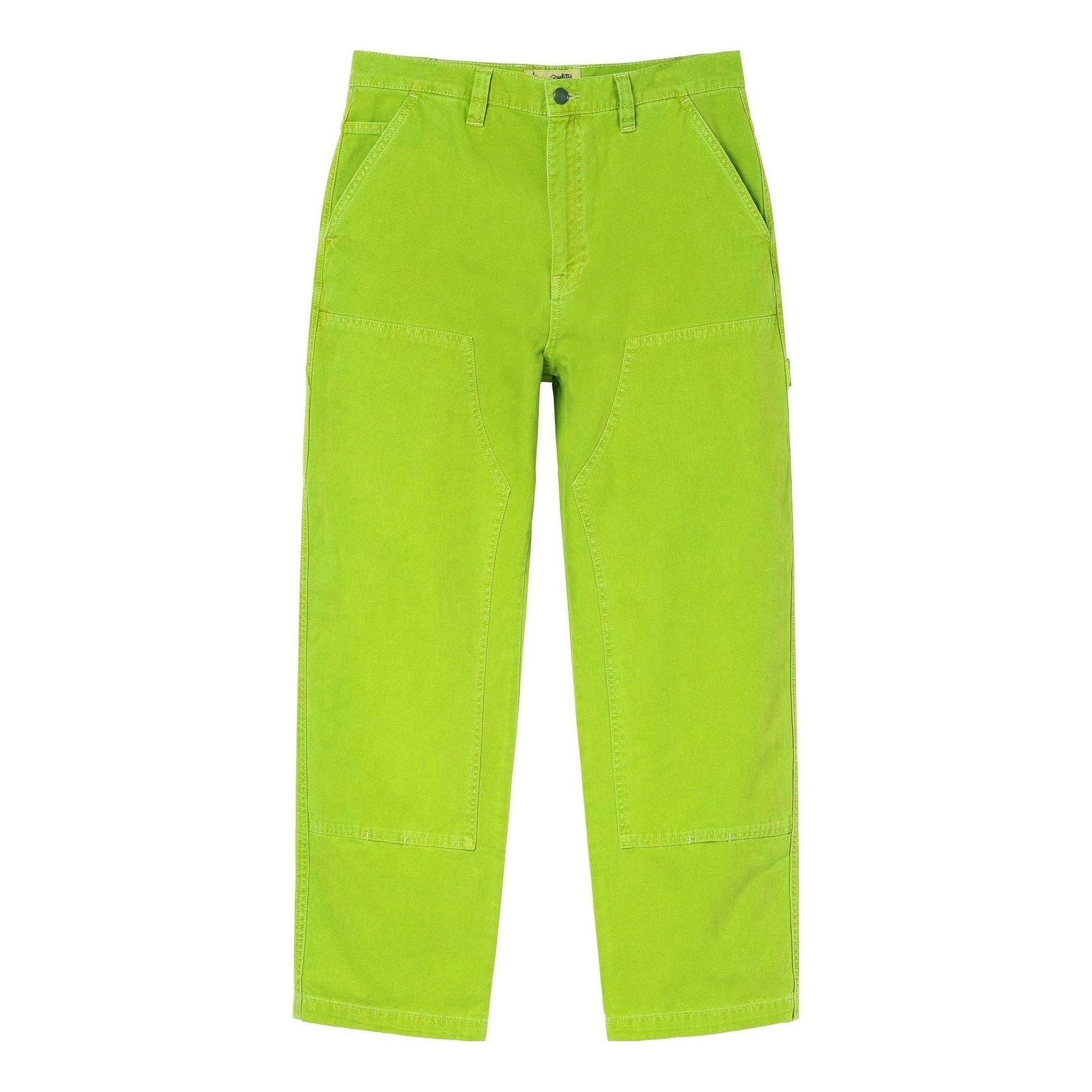 Stussy Dyed Canvas Work Pant 'Neon' 116558