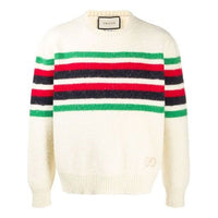 Gucci GG Striped Detail Jumper 'White' 633614-XKBIP-9275