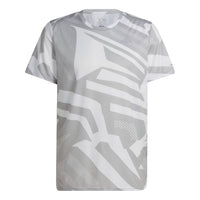 adidas Own The Run Seasonal Tee 'Grey Two White' HM8432