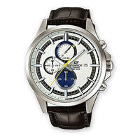 CASIO EDIFICE Mens SilverBlack Analog EFV-520L-7AVUEF2021