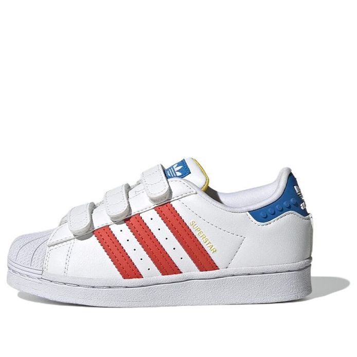 (GS) adidas LEGO x Superstar 'White Pantone' GV8883