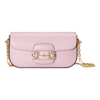 (WMNS) Gucci Horsebit 1955 Small Shoulder Bag 'Pink' 735178-AACPL-5941