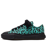 Maison MIHARA YASUHIRO PETERSON OG Sole Leopard Canvas Low-top Sneaker 'Green' A10FW716-GRN