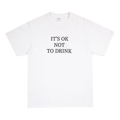 NOAH Use Your Head Tee Slogan Short Sleeve White NOAH-SS19-006