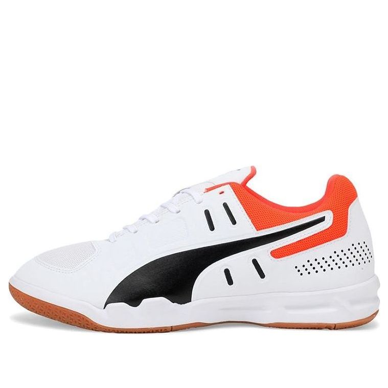 PUMA Auriz Indoor White/Black/Orange 105600-05