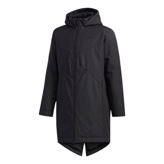 adidas neo Men's Xield Parka Winter Leisure Sports Down Jacket Black EI6278