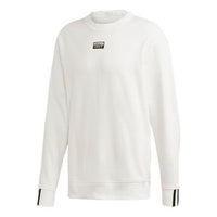 adidas originals Men's F A Crew Sports Fleece White FM2261