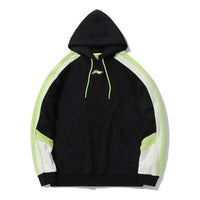 Li-Ning Sports Fashion Series Logo Colorblock Unisex Black Green AWDQ258-2