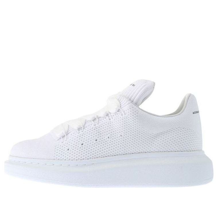 (WMNS) Alexander McQueen Oversized Mesh Sneaker 'Pure White' 533699W4I909000