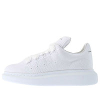 (WMNS) Alexander McQueen Oversized Mesh Sneaker 'Pure White' 533699W4I909000