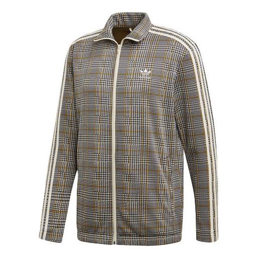 adidas originals Tartan Track Plaid Sports Jacket Multicolor ED6135