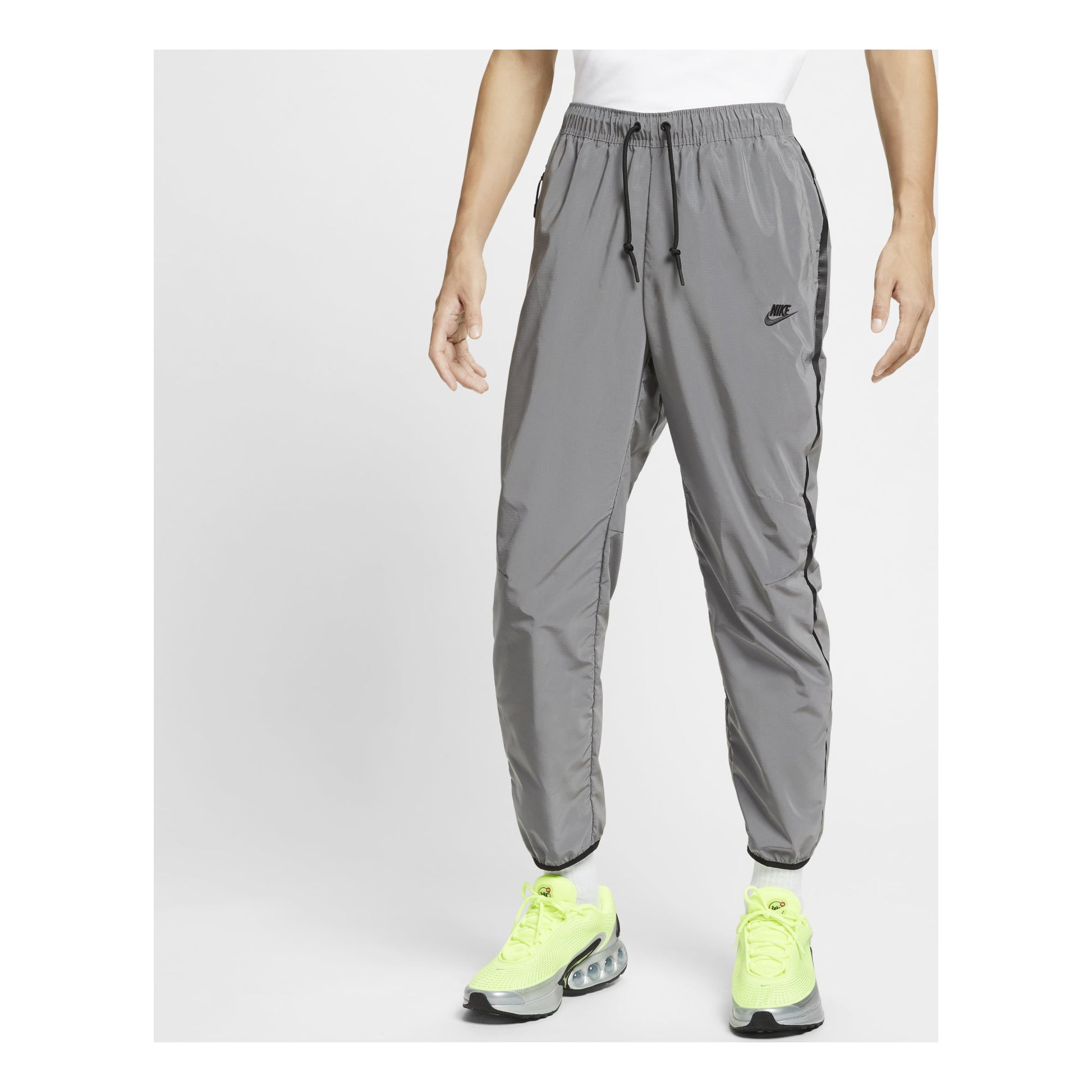 Nike Tech Woven Flash Pants Asia Sizing 'Reflect Silver Black' FZ7588-035