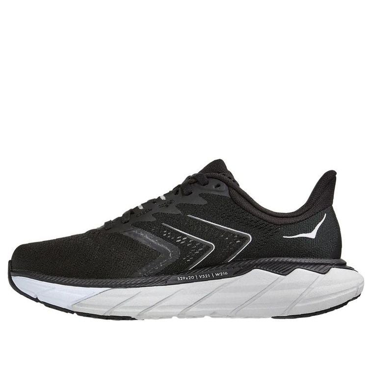 (WMNS) HOKA ONE ONE Arahi 5 'Black White' 1115012-BWHT