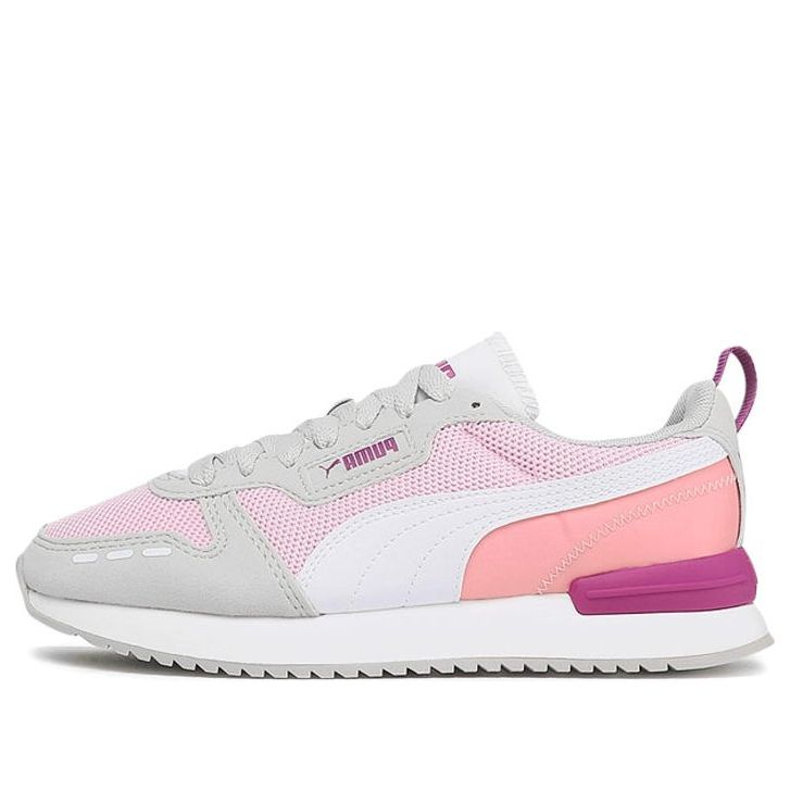 PUMA R78 Low Top Running Shoes Pink/Grey 373117-28