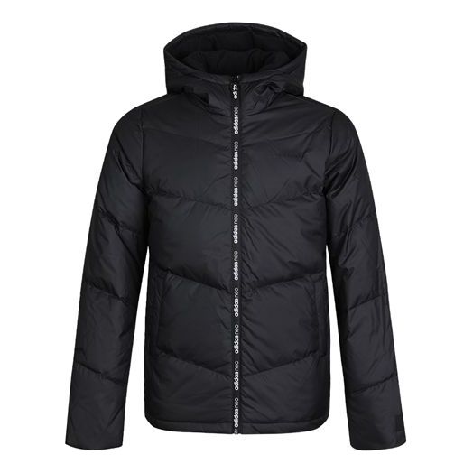 adidas neo Windproof Stay Warm Athleisure Casual Sports Outdoor City Down Jacket Black GJ8850