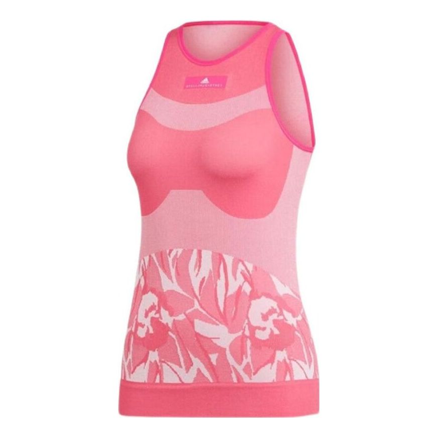 (WMNS) adidas Stella McCartney Seamless Tank Asia Sizing 'Pink DP0257