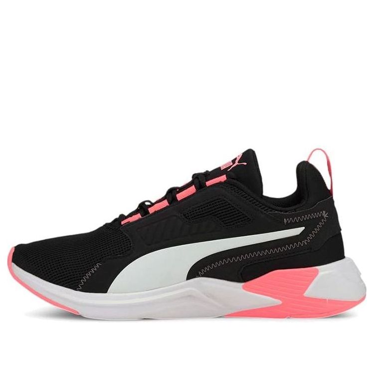 (WMNS) PUMA Disperse Xt Black/Pink/White 193744-03