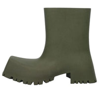 (WMNS) Balenciaga Trooper Boots 'Olive Green' 679326W0FO83300