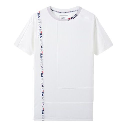 FILA x 3.1 Phillip Lim MENS Logo Cotton Knit Shirt White F11M926102FWT