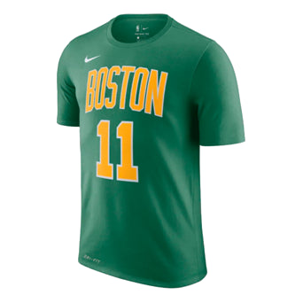 Nike Celtcs Kyrie Irving Statement T-Shirt 'Green Yellow' AO0874-313