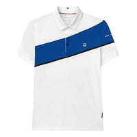 FILA Men's Stripes Polo Shirt White A11M135188F-WT