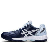 (WMNS) ASICS Gel-Padel Exclusive 5 SG Soft Ground 'Blue White' 1042A004-404