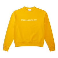 adidas x Pharrell Humanrace Logo Sweatshirt 'Yellow' HI5544
