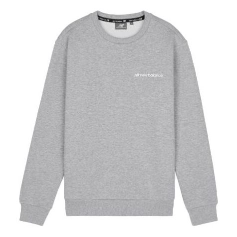 New Balance  New Balance Round Neck Pullover Asia Sizing 'Grey' NCA3S531-GR