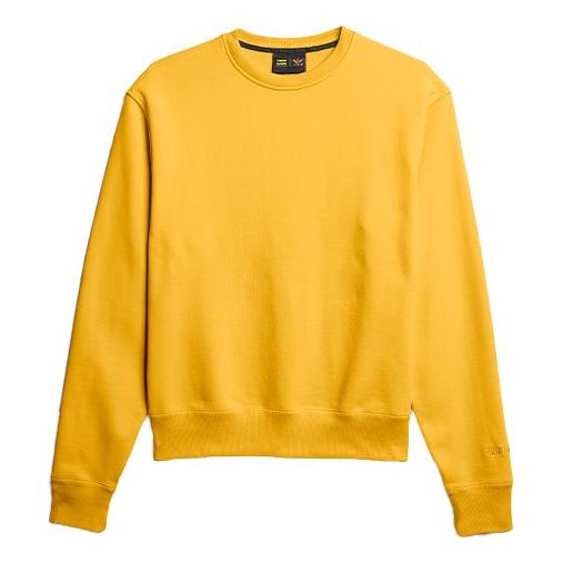 adidas x Pharrell Basics Crew Sweatshirt 'Yellow' GL6288