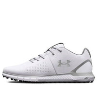 Under Armour HOVR Fade 2 Spikeless Golf 2E Wide 'White Metallic Silver' 3026404-100