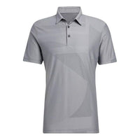 adidas Jacquard Polo Shirt 'Grey' HA9169