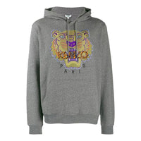 KENZO Tiger Head Pattern Hoodie 'Grey' F965SW4184XK-98