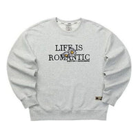 Skechers x Romantic Crown Long Sleeve Sweater 'Grey Black' L123U003-02F0