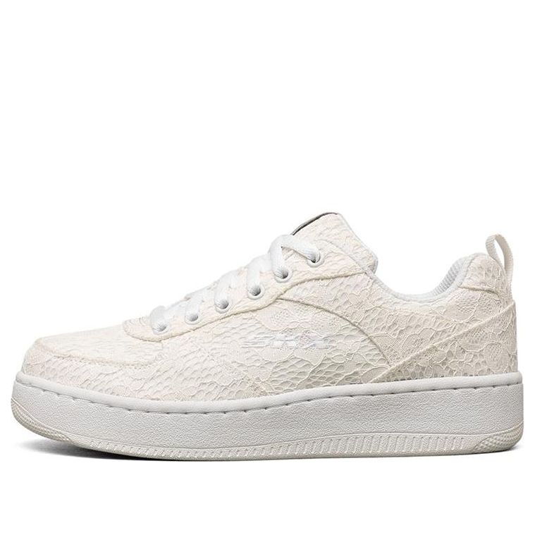 (WMNS) Skechers Sport Court 92 Low-Top Running Shoes Ivory 149448-WHT