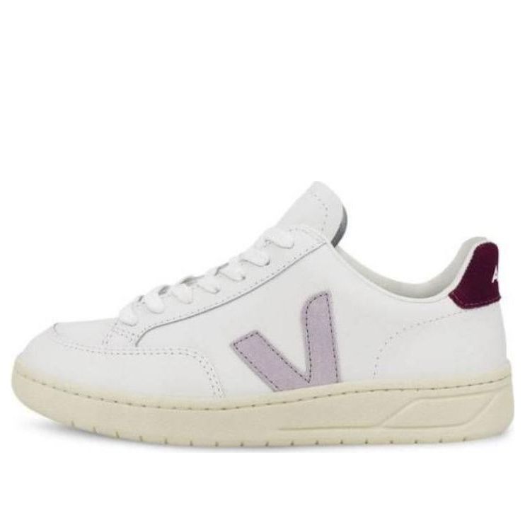 Veja V-12 Leather 'Extra White Purple' XD0203301