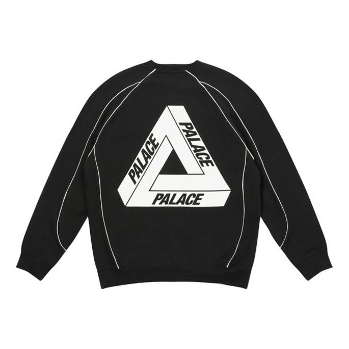PALACE Alphabet Sports Round Neck Unisex Black PAL-FW20-213