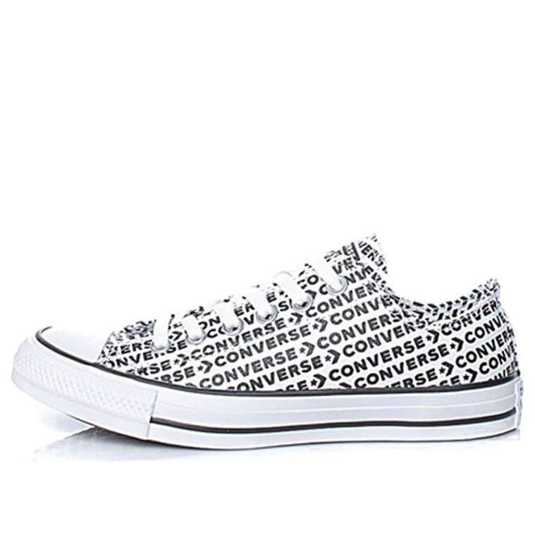 Converse Chuck Taylor All Star 'White Black Monogram' 164020C