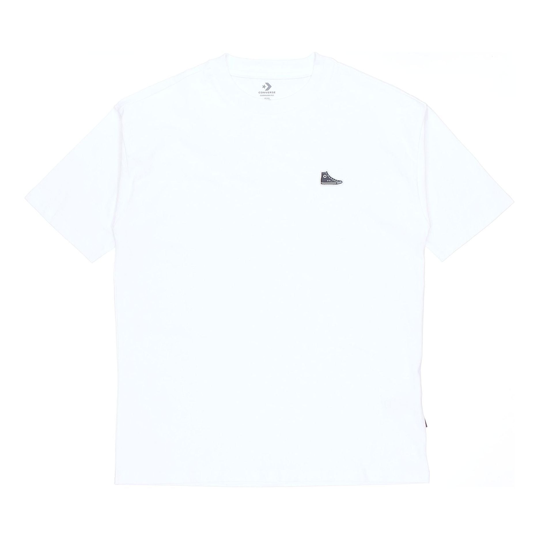 Men's Converse SS22 Classic Chuck Printing Short Sleeve White 10020931-A01