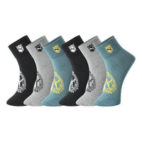 PUMA Casual Socks 3 Pack 'Black Grey Teal' 701223999-001