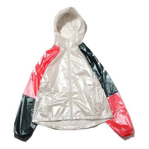(WMNS) adidas Athletics Pack W.N.D. Jacket Black/White/Red DT9409