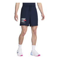 Nike Form Dri-FIT 7" Unlined Fitness Shorts 'Navy White' FN3993-451