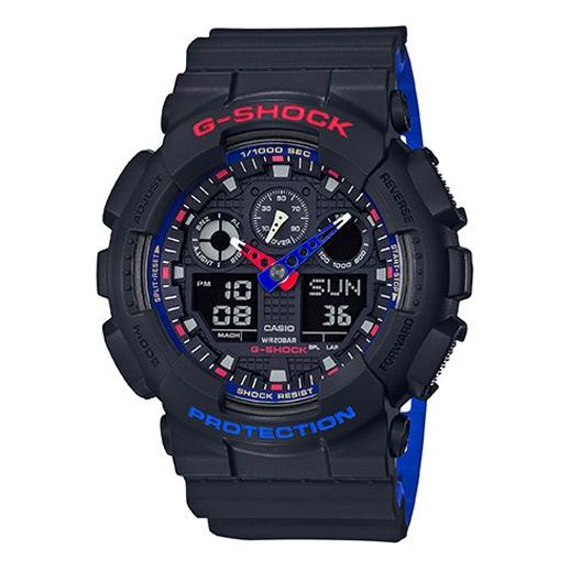 CASIO G-Shock Analog-Digital 'Black' GA-100LT-1A