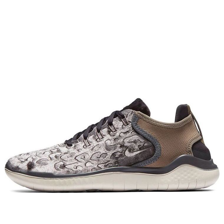 (WMNS) Nike Free RN 18 'Wild Velvet - Oil Grey' AQ0563-020